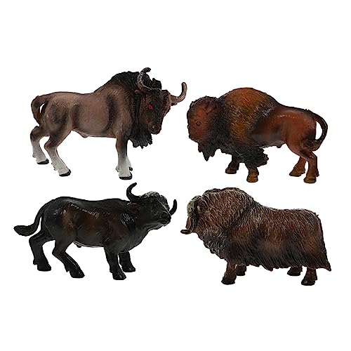 HOOTNEE 4stücke Mini Kühe Ornamente Simulation Kuh Figuren Für Junge Mädchen Niedliche Mini Cow Dekoration Für Terrarien Mikrolandschaften Und Heimdekoration von HOOTNEE