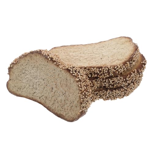 HOOTNEE 4 Stück Simuliertes Brotmodell, Simulation Brot, Lebensmittelanzeige, Lebensmittelanzeige, Requisiten, Gefälschtes Brot, Künstliches Lebensmittel, Spielzeugbrot, Gefälschtes HOOTNEE 4 Stück Simuliertes Brotmodell, Simulation Brot, Lebensmittelanzeige, Lebensmittelanzeige, Requisiten, Gefälschtes Brot, Künstliches Lebensmittel, Spielzeugbrot, Gefälschtes von HOOTNEE