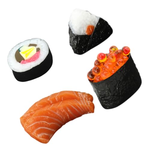 HOOTNEE Sushi Go Realistisches Sushi Modell Set Simulierte Sushi Reisrollen Lifelike Sushi Modelle Für Sushi Liebhaber Perfekt Als Deko Oder Für Sushi Anfänger HOOTNEE Sushi Go Realistisches Sushi Modell Set Simulierte Sushi Reisrollen Lifelike Sushi Modelle Für Sushi Liebhaber Perfekt Als Deko Oder Für Sushi Anfänger von HOOTNEE