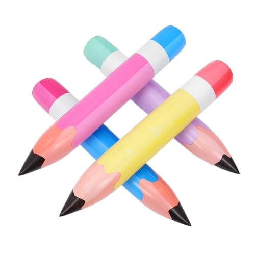 HOOTNEE 4 Stück Teiliges Aufblasbares Buntstift aus Große Bunte Partydeko Strapazierfähige Riesendekoration für Geburtstage Klassenzimmer und Feierlichkeiten Auffällige Requisite HOOTNEE 4 Stück Teiliges Aufblasbares Buntstift aus Große Bunte Partydeko Strapazierfähige Riesendekoration für Geburtstage Klassenzimmer und Feierlichkeiten Auffällige Requisite von HOOTNEE