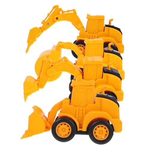 HOOTNEE 4 Stück Teiliges Kinderspielzeug Fahrzeugset Realistische Modell Lastwagen für Kleinkinder Spaß und Lernspielzeug für Jungen und Ab Jahren Kreative und Hand Augen Koordination HOOTNEE 4 Stück Teiliges Kinderspielzeug Fahrzeugset Realistische Modell Lastwagen für Kleinkinder Spaß und Lernspielzeug für Jungen und Ab Jahren Kreative und Hand Augen Koordination von HOOTNEE