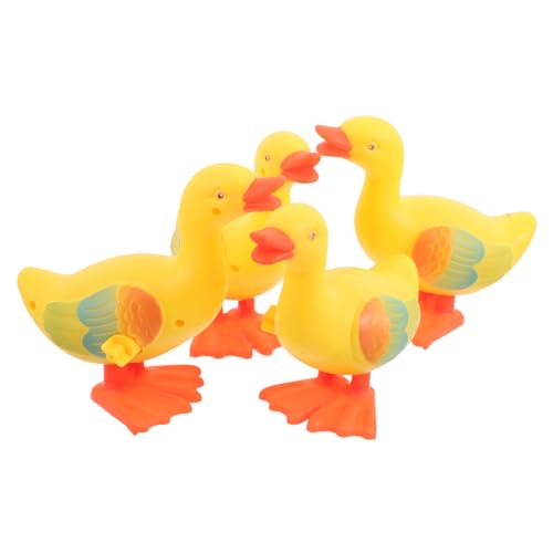 HOOTNEE 4 Stücke Clockwork Toy Ente Kleine Spielsachen Aufziehspielzeug Wickeln Auf Uhrwerk Kinderspielzeug Niedliche Sache Uhrwerk Ente Gelb Plastik HOOTNEE 4 Stücke Clockwork Toy Ente Kleine Spielsachen Aufziehspielzeug Wickeln Auf Uhrwerk Kinderspielzeug Niedliche Sache Uhrwerk Ente Gelb Plastik von HOOTNEE