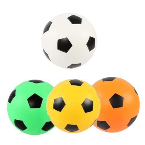 HOOTNEE 4Stücke Weiches Fußballspielzeug für Indoor und Outdoor Sicher und Leise für Teamspiele Sozialen Fähigkeiten von HOOTNEE
