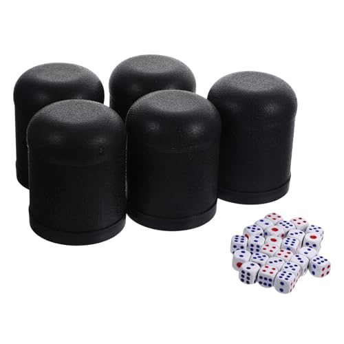 HOOTNEE 5 Sets Würfelbecher, Würfelbecher Aus Kunststoff, Kleine, Mini Würfelbecher, Würfelspielbecher, Würfelbecher Für Lustiges Ratespiel Werkzeug HOOTNEE 5 Sets Würfelbecher, Würfelbecher Aus Kunststoff, Kleine, Mini Würfelbecher, Würfelspielbecher, Würfelbecher Für Lustiges Ratespiel Werkzeug von HOOTNEE