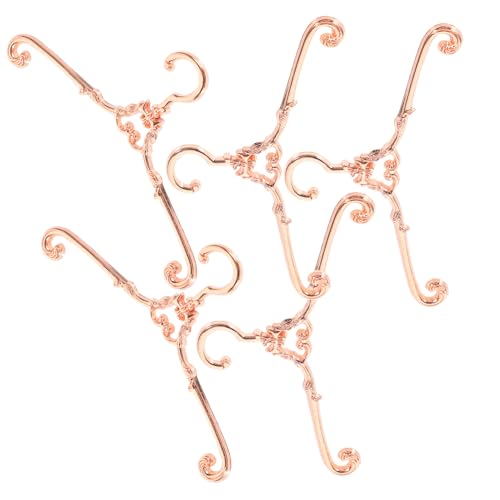 HOOTNEE 5stücke Kleiderbügel Für Puppen Vintage Hänger Roségold Für Puppenkleidung Lang Zum Organisieren Und Präsentieren Von Puppenkleidern HOOTNEE 5stücke Kleiderbügel Für Puppen Vintage Hänger Roségold Für Puppenkleidung Lang Zum Organisieren Und Präsentieren Von Puppenkleidern von HOOTNEE