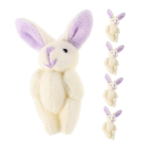 HOOTNEE 5 Stück Mini Plüschtiere Puppen Für Mädchen Plüschhasen Anhänger Kaninchen Plüschtiere Lustige Plüschtiere Kawaii Plüschtiere Plüschhasen Charme Plüschkaninchen Puppen HOOTNEE 5 Stück Mini Plüschtiere Puppen Für Mädchen Plüschhasen Anhänger Kaninchen Plüschtiere Lustige Plüschtiere Kawaii Plüschtiere Plüschhasen Charme Plüschkaninchen Puppen von HOOTNEE