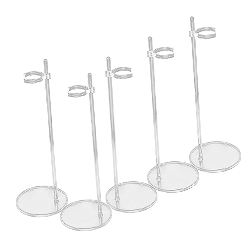 HOOTNEE 5 Stück Puppen Displayständer Mit Transparenter Taillenhalterung Für Figuren, Figurenständerhalter, Verstellbarer Figurenständer, Displayständer Für Gebrauchte Spielzeuge, Modell HOOTNEE 5 Stück Puppen Displayständer Mit Transparenter Taillenhalterung Für Figuren, Figurenständerhalter, Verstellbarer Figurenständer, Displayständer Für Gebrauchte Spielzeuge, Modell von HOOTNEE