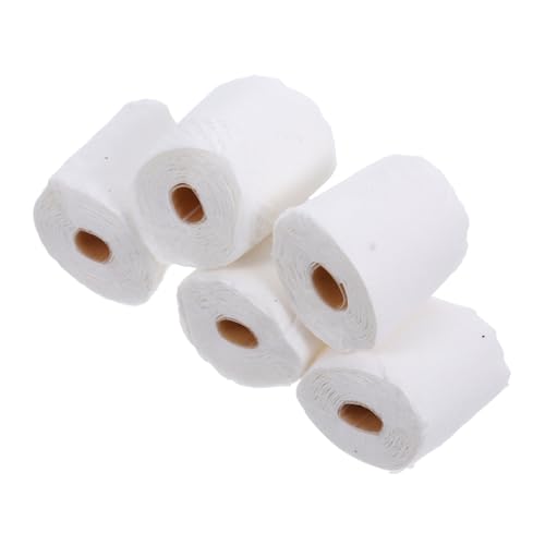 HOOTNEE 5 Stück Puppenhaus Toilettenpapier Realistische Dekoration für Badezimmer Layouts für Puppenhaus Zubehör und Rollenspiel Detailgetreue Modelle HOOTNEE 5 Stück Puppenhaus Toilettenpapier Realistische Dekoration für Badezimmer Layouts für Puppenhaus Zubehör und Rollenspiel Detailgetreue Modelle von HOOTNEE