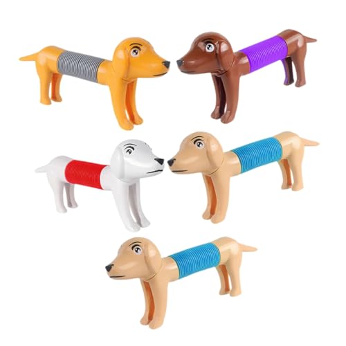 HOOTNEE 5 Stück Teiliges Dehnbares Hundespielzeug Interaktives Pop Röhrchen für Partys Sensorisches zur Stressbewältigung Vielseitig Einsetzbar und Farbenfroh HOOTNEE 5 Stück Teiliges Dehnbares Hundespielzeug Interaktives Pop Röhrchen für Partys Sensorisches zur Stressbewältigung Vielseitig Einsetzbar und Farbenfroh von HOOTNEE