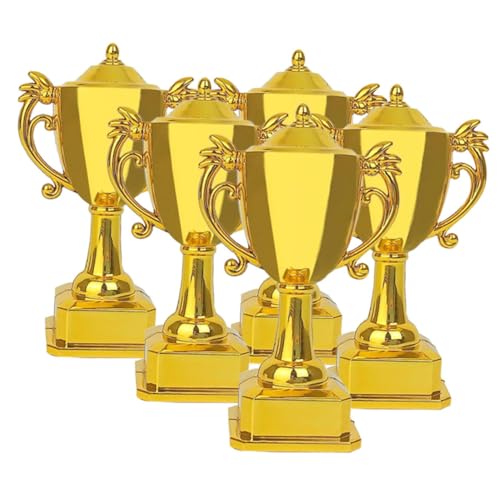 HOOTNEE 5 Stück Trophäenmodell, Kleiner Trophäenbecher, Kleine Trophäen, Mini Auszeichnungstrophäen, Mini Trophäenbecher, Mini Auszeichnungstrophäen, Trophäenornament, Kleine Trophäen, HOOTNEE 5 Stück Trophäenmodell, Kleiner Trophäenbecher, Kleine Trophäen, Mini Auszeichnungstrophäen, Mini Trophäenbecher, Mini Auszeichnungstrophäen, Trophäenornament, Kleine Trophäen, von HOOTNEE