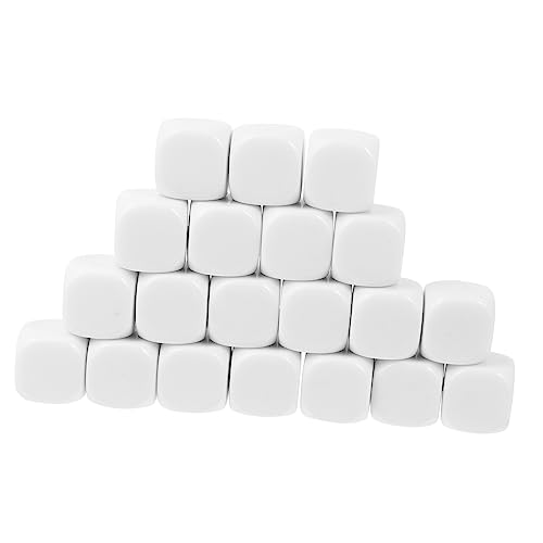 HOOTNEE 50 Stück Leere Würfel Mini-würfel Standard-spielwürfel Würfel Schreiben DIY -würfel Machen Tischspielwürfel Zubehör Für Brettspiele Sechsseitige Spielwürfel Spiel Würfel Weiß Acryl HOOTNEE 50 Stück Leere Würfel Mini-würfel Standard-spielwürfel Würfel Schreiben DIY -würfel Machen Tischspielwürfel Zubehör Für Brettspiele Sechsseitige Spielwürfel Spiel Würfel Weiß Acryl von HOOTNEE