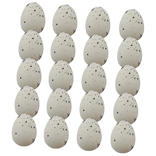 HOOTNEE 50 Stück Partygeschenke, Simulationsei, Miniatur Eier, Schaum Ei, Ostereier, Ostereier Dekoration, Ostereier Ornament, Partytütenfüller, Lebensechtes Ei, Festivalschmuck, von HOOTNEE