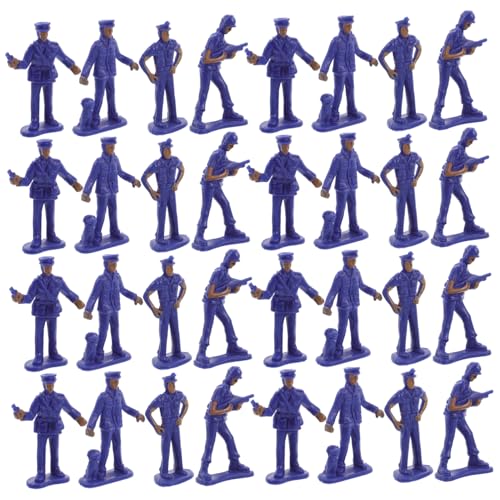 HOOTNEE 50 Stück Polizeimodell Simulations-Polizeifigur Menschenmodell der Polizeistation Mini-Figuren- Mini-Polizei-Dekorationen Spielzeugfigur der Polizei Miniaturfiguren pp Blau HOOTNEE 50 Stück Polizeimodell Simulations-Polizeifigur Menschenmodell der Polizeistation Mini-Figuren- Mini-Polizei-Dekorationen Spielzeugfigur der Polizei Miniaturfiguren pp Blau von HOOTNEE