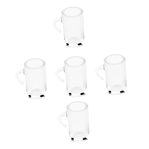 HOOTNEE 5pcs Playhouse Ornamente Mini Bier Becher Trinkbecher Dekoration Kinder Miniatur Spielzeug HOOTNEE 5pcs Playhouse Ornamente Mini Bier Becher Trinkbecher Dekoration Kinder Miniatur Spielzeug von HOOTNEE