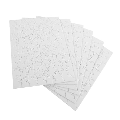 HOOTNEE 6 Sets Puzzle DIY Transferpuzzle Blanko Holzpuzzle Kognitives Kleines Puzzlebrett Sublimationszubehör Kinderspielzeug Sublimation Blankopuzzle DIY Zubehör Weiß Holz HOOTNEE 6 Sets Puzzle DIY Transferpuzzle Blanko Holzpuzzle Kognitives Kleines Puzzlebrett Sublimationszubehör Kinderspielzeug Sublimation Blankopuzzle DIY Zubehör Weiß Holz von HOOTNEE