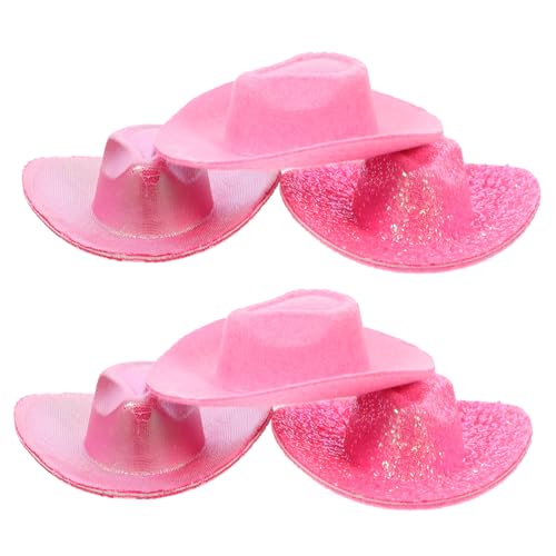 HOOTNEE 6 Stück Cowboy Hut Hüte für Bastelprojekte Niedliche Puppenhüte für Partys und Dekorationen für DIY Projekte Hochwertige Filzmaterialien HOOTNEE 6 Stück Cowboy Hut Hüte für Bastelprojekte Niedliche Puppenhüte für Partys und Dekorationen für DIY Projekte Hochwertige Filzmaterialien von HOOTNEE
