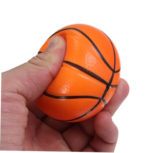 HOOTNEE 6 Stück Mini Basketball Stressbälle PU Schaumstoffball Druckentlastend Handlich für Erwachsene zur Stressreduktion Spiel und Partyspaß HOOTNEE 6 Stück Mini Basketball Stressbälle PU Schaumstoffball Druckentlastend Handlich für Erwachsene zur Stressreduktion Spiel und Partyspaß von HOOTNEE