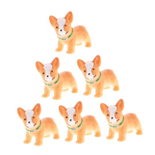 HOOTNEE 6 Stück Mini Figuren Teiliges DIY Schlüsselanhänger Zubehör aus Harz Charmante Tierfiguren für Puppenhaus Dekoration Kreative Mikro Landschaftsornamente Niedliche Haustier Deko HOOTNEE 6 Stück Mini Figuren Teiliges DIY Schlüsselanhänger Zubehör aus Harz Charmante Tierfiguren für Puppenhaus Dekoration Kreative Mikro Landschaftsornamente Niedliche Haustier Deko von HOOTNEE