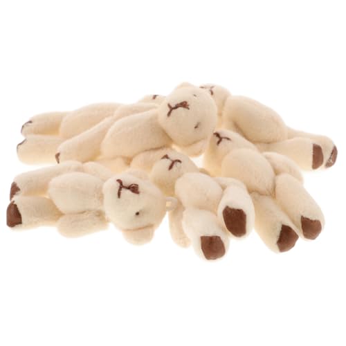 HOOTNEE 6 Stück Plüschtier Anhänger, Mini Plüsch, Stoffbären, Tiere, Puppen, Mini Bären, Plüsch Schlüsselanhänger, Kuscheltier Bären, Puppenhaus Haustiere, Bärenkuchen Puppe, Feiertags HOOTNEE 6 Stück Plüschtier Anhänger, Mini Plüsch, Stoffbären, Tiere, Puppen, Mini Bären, Plüsch Schlüsselanhänger, Kuscheltier Bären, Puppenhaus Haustiere, Bärenkuchen Puppe, Feiertags von HOOTNEE