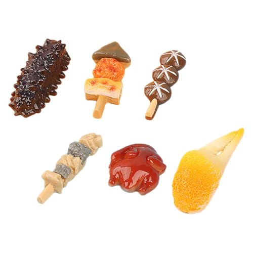 HOOTNEE 6 Stück Simulierte Lebensmittel, Miniatur Snack Landschaft, Snack Ornament, Gefälschter Snack, Realistisches Puppenhaus Lebensmittel, Mini Snack Modell, Mini Snack , DIY Snack HOOTNEE 6 Stück Simulierte Lebensmittel, Miniatur Snack Landschaft, Snack Ornament, Gefälschter Snack, Realistisches Puppenhaus Lebensmittel, Mini Snack Modell, Mini Snack , DIY Snack von HOOTNEE