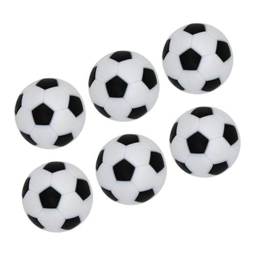 HOOTNEE 6 Stück Tischfußballbälle Mini-fußballbälle Für Tischfußball Tischspielzubehör HOOTNEE 6 Stück Tischfußballbälle Mini-fußballbälle Für Tischfußball Tischspielzubehör von HOOTNEE