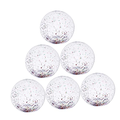 HOOTNEE 6Stücke Aufblasbarer Strandball mit Glitzer Kreatives Wasserspielzeug für Jungen für Strandspiel und Gartenaktivitäten HOOTNEE 6Stücke Aufblasbarer Strandball mit Glitzer Kreatives Wasserspielzeug für Jungen für Strandspiel und Gartenaktivitäten von HOOTNEE