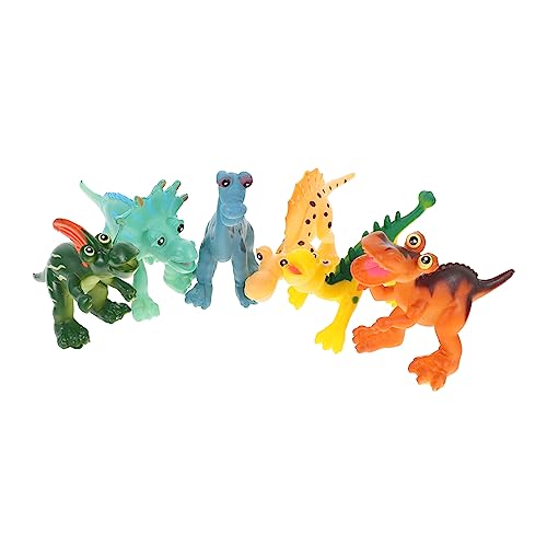 HOOTNEE 6Stücke Simulierte Dinosaurier Teile Farbenfrohe Cartoon Dinosaurier Modelle für für Dinosaurier Themenpartys und Kreative Spielstunden HOOTNEE 6Stücke Simulierte Dinosaurier Teile Farbenfrohe Cartoon Dinosaurier Modelle für für Dinosaurier Themenpartys und Kreative Spielstunden von HOOTNEE