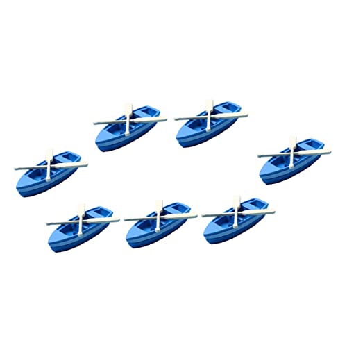 HOOTNEE 7Er Set Bootsmodell, Strandboot Dekorationen, Miniatur Boot, Miniatur Strandboot Ornament, Miniatur Strandornamente, Mini Strandboot, Puppenhaus, Stranddekor, Mini Strandfiguren HOOTNEE 7Er Set Bootsmodell, Strandboot Dekorationen, Miniatur Boot, Miniatur Strandboot Ornament, Miniatur Strandornamente, Mini Strandboot, Puppenhaus, Stranddekor, Mini Strandfiguren von HOOTNEE
