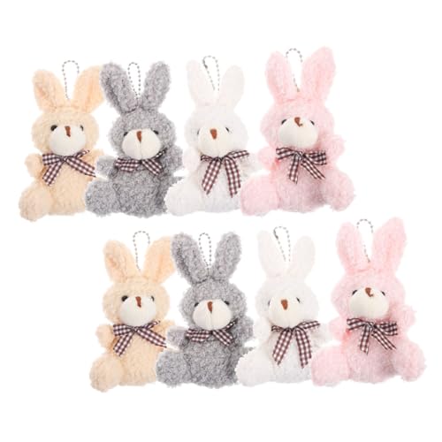 HOOTNEE 8 Stück Kaninchen Schlüsselanhänger Teilig Süße Plüsch Anhänger und Dekorative Schlüsselanhänger für Geschenkidee für Ostern und Feiern HOOTNEE 8 Stück Kaninchen Schlüsselanhänger Teilig Süße Plüsch Anhänger und Dekorative Schlüsselanhänger für Geschenkidee für Ostern und Feiern von HOOTNEE