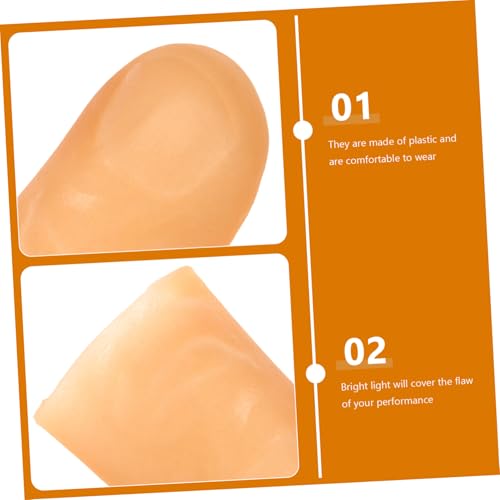 HOOTNEE 8 Stück Teiliges Daumenlichter LED Fingerlampen Superhell Blinkend aus Kunststoff Komfortabel zu Tragen Für Party Requisiten und Daumen Licht Zubehör von HOOTNEE