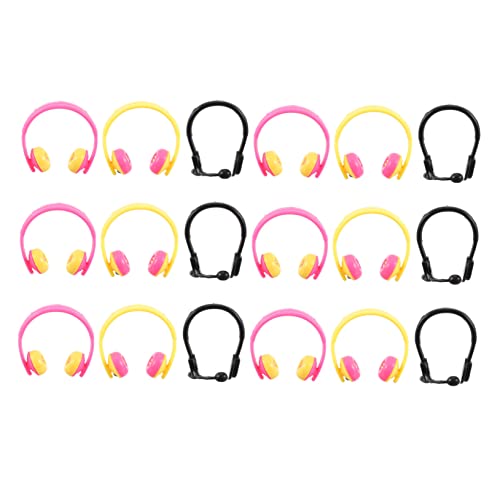 HOOTNEE 80 Stück Mini Puppen Headset Teiliges Zubehör für Puppen Ohrhörer für Kreative Deko und DIY Projekte Farbenfrohe Mini Sonnenbrillen und Kopfhörer für Puppenliebhaber HOOTNEE 80 Stück Mini Puppen Headset Teiliges Zubehör für Puppen Ohrhörer für Kreative Deko und DIY Projekte Farbenfrohe Mini Sonnenbrillen und Kopfhörer für Puppenliebhaber von HOOTNEE