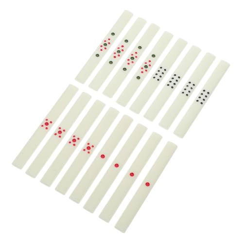 HOOTNEE 88stücke Mahjong Punktesystem Und Wettwerkzeuge Tragbare Zählstäbe Für Chinesische Mahjong-Spiele Für Spielabende Professionellen Verwendbar von HOOTNEE