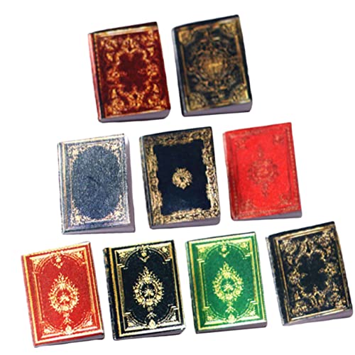 HOOTNEE 9 Stück Klassisches Buchmodell, Miniaturbücher, Puppenhausbücher, Minibücher Für Puppenhäuser, Miniaturbücher Schmücken Minibuch Dekoration, Minibuch Ornamente, Minibuch Für HOOTNEE 9 Stück Klassisches Buchmodell, Miniaturbücher, Puppenhausbücher, Minibücher Für Puppenhäuser, Miniaturbücher Schmücken Minibuch Dekoration, Minibuch Ornamente, Minibuch Für von HOOTNEE