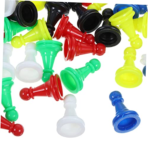 HOOTNEE 96 Stück Teiliges Spielmarken für Brettspiele Hochwertige Kunststoff Pawns Schachfiguren für Kreative Spiele Lehrreiche Spielzeuge Zufällige Farbe HOOTNEE 96 Stück Teiliges Spielmarken für Brettspiele Hochwertige Kunststoff Pawns Schachfiguren für Kreative Spiele Lehrreiche Spielzeuge Zufällige Farbe von HOOTNEE