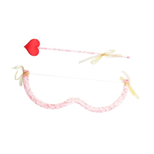 HOOTNEE Valentinstags-Amor-kostüm Für Erwachsene Amor- Herzförmiger Amor-Bogen Für Halloween-kostüme Für Damen HOOTNEE Valentinstags-Amor-kostüm Für Erwachsene Amor- Herzförmiger Amor-Bogen Für Halloween-kostüme Für Damen von HOOTNEE