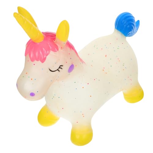 HOOTNEE Aufblasbares Spielzeugsprungpferd Babyspielzeug Pferdespielzeug Hüpfendes Pferd Pullover Für Kleinkinder Hüpfendes Tierisch Hüpfend Hüpftier Für Reitpferd Plastik HOOTNEE Aufblasbares Spielzeugsprungpferd Babyspielzeug Pferdespielzeug Hüpfendes Pferd Pullover Für Kleinkinder Hüpfendes Tierisch Hüpfend Hüpftier Für Reitpferd Plastik von HOOTNEE