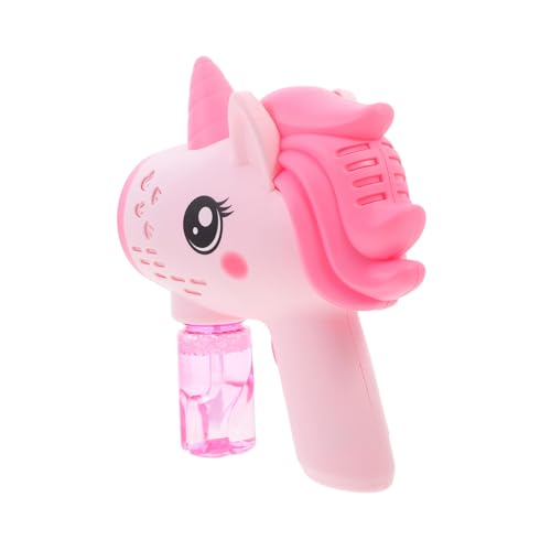 HOOTNEE Automatische Einhorn Seifenblasenmaschine Tragbar Leicht Cartoon Design Lustiges Blasenspielzeug für Drinnen Draußen Party Zubehör HOOTNEE Automatische Einhorn Seifenblasenmaschine Tragbar Leicht Cartoon Design Lustiges Blasenspielzeug für Drinnen Draußen Party Zubehör von HOOTNEE