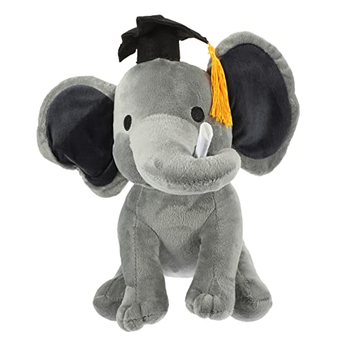 HOOTNEE Baby Elefantenpuppe, Absolvent, Stofftier, Absolventenspielzeug, Entzückende Elefantenpuppe, Elefantenpuppe, Spielzeug, Tierplüschtiere, Neuartige Elefantenpuppe, Kinderspielzeug, HOOTNEE Baby Elefantenpuppe, Absolvent, Stofftier, Absolventenspielzeug, Entzückende Elefantenpuppe, Elefantenpuppe, Spielzeug, Tierplüschtiere, Neuartige Elefantenpuppe, Kinderspielzeug, von HOOTNEE
