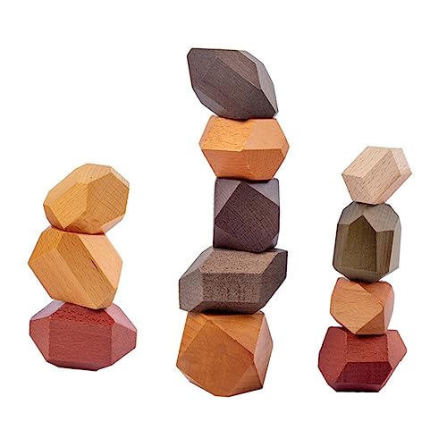 HOOTNEE Stapelspielzeug Aus Bunte Steine Für Pädagogisches Lernspielzeug Für Kreatives Bauen Und Sicheres Und Langlebiges Für Kleinkinder HOOTNEE Stapelspielzeug Aus Bunte Steine Für Pädagogisches Lernspielzeug Für Kreatives Bauen Und Sicheres Und Langlebiges Für Kleinkinder von HOOTNEE