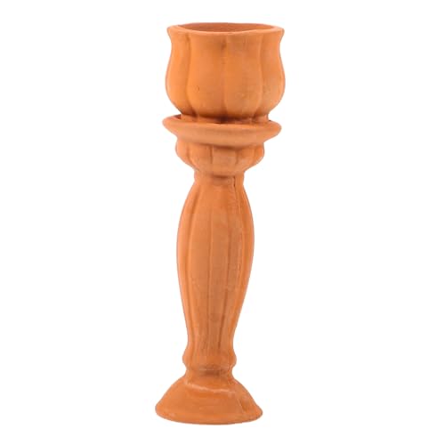 HOOTNEE Blumentopf Mit Römischer Säule, Puppenhauszubehör, Mini Pflanzgefäß, Mini Blumentopf, Winziger Blumentopf, Moniature Crafts, Winzige Figuren, Mini Pflanzgefäß, Miniatur von HOOTNEE