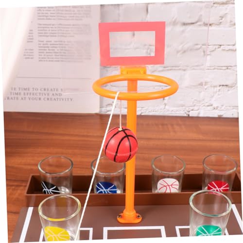 HOOTNEE Creative Desktop Basketball Trinkspiel aus Acryl Witziges Bar Prop für Partyspaß und Unterhaltung Einfach für Bar und Zuhause Fördert Freundschaft und Stimmung HOOTNEE Creative Desktop Basketball Trinkspiel aus Acryl Witziges Bar Prop für Partyspaß und Unterhaltung Einfach für Bar und Zuhause Fördert Freundschaft und Stimmung von HOOTNEE