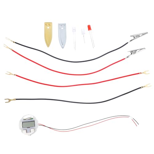 HOOTNEE DIY Fruchtbatterie Experimentierset für Pädagogisches Wissenschaftsspielzeug mit Kupfer Platten Kreatives Obst Batterie Kit für Schulprojekte und Physik Experimente HOOTNEE DIY Fruchtbatterie Experimentierset für Pädagogisches Wissenschaftsspielzeug mit Kupfer Platten Kreatives Obst Batterie Kit für Schulprojekte und Physik Experimente von HOOTNEE