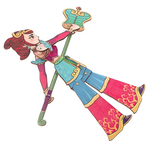 HOOTNEE DIY Schattenpuppenspielzeug für Traditionelles Chinesisches Schattenspiel Handgefertigte Puppen aus Hochwertigem für Kindergarten und Kreative Aufführungen HOOTNEE DIY Schattenpuppenspielzeug für Traditionelles Chinesisches Schattenspiel Handgefertigte Puppen aus Hochwertigem für Kindergarten und Kreative Aufführungen von HOOTNEE
