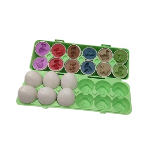 HOOTNEE Dinosaurier-Themen-Matching-lernspielzeug-Set Kinderspielzeug Zur Farb- Und Formerkennung HOOTNEE Dinosaurier-Themen-Matching-lernspielzeug-Set Kinderspielzeug Zur Farb- Und Formerkennung von HOOTNEE