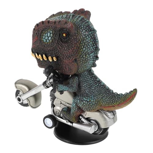 HOOTNEE Dinosaurier Modell mit Rotierender Funktion Kreatives Auto für Erwachsene Unterhaltsame Innenraumdekoration für Geburtstagsgeschenke und Lernspiele von HOOTNEE
