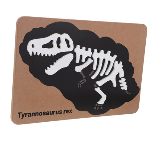 HOOTNEE Dinosaurier Skelett Puzzle aus Holz Lernspielzeug für Jahre Fördert Kognitive Fähigkeiten und Soziale Interaktion Robustes Design mit Feiner Verarbeitung Dinosaurier HOOTNEE Dinosaurier Skelett Puzzle aus Holz Lernspielzeug für Jahre Fördert Kognitive Fähigkeiten und Soziale Interaktion Robustes Design mit Feiner Verarbeitung Dinosaurier von HOOTNEE
