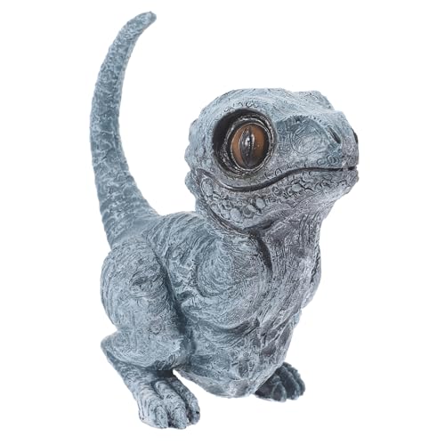 HOOTNEE Dinosaurier Spielzeugfigur aus Resin Realistische Dino Dekoration für Lernspielzeug für Dinosaurier Fans für Jungen und Mädchen Langlebig und Farbintensiv von HOOTNEE