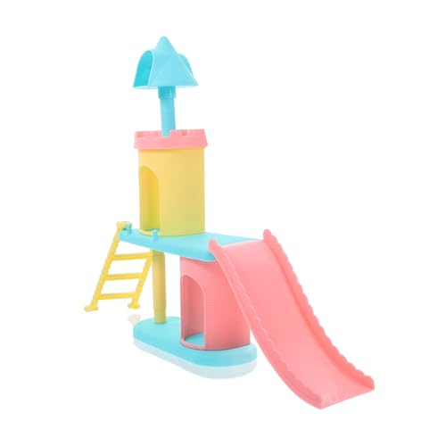 HOOTNEE Doll House Spielplatz Modell Dekoration Miniatur für Puppenhaus Farbenfroh und Kinderfreundlich für Kreatives und Dekorieren HOOTNEE Doll House Spielplatz Modell Dekoration Miniatur für Puppenhaus Farbenfroh und Kinderfreundlich für Kreatives und Dekorieren von HOOTNEE