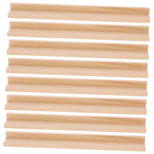 HOOTNEE Spielzubehör 19cm Holzbriefständer Multifunktionaler Desktop-ständer Für Fliesenhalter von HOOTNEE