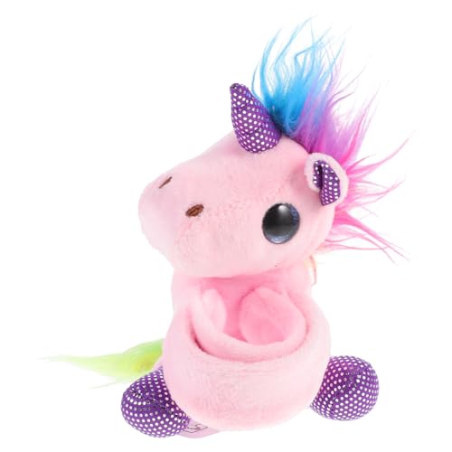 HOOTNEE Einhorn Armband Handgelenkband Armbänder Handgelenksbänder Gefülltes Schlagarmband Slap-Bands Mit Tiermotiven Parteibevorzugung Stofftierarmband Slap -Armband Rosa Plüsch HOOTNEE Einhorn Armband Handgelenkband Armbänder Handgelenksbänder Gefülltes Schlagarmband Slap-Bands Mit Tiermotiven Parteibevorzugung Stofftierarmband Slap -Armband Rosa Plüsch von HOOTNEE